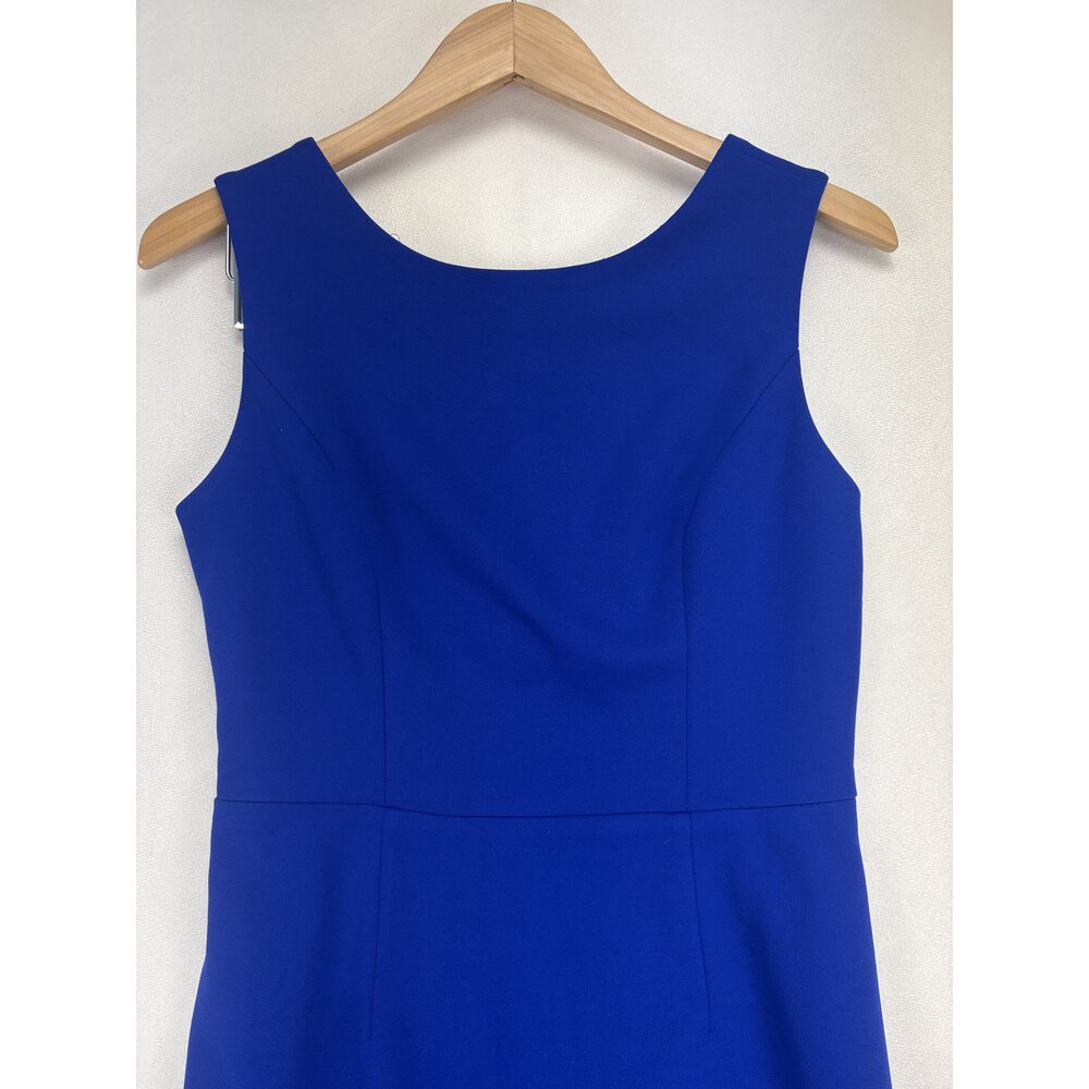 Betsey Johnson Cobalt Blue Sheath Midi Dress Size 6 - Picture 6 of 12